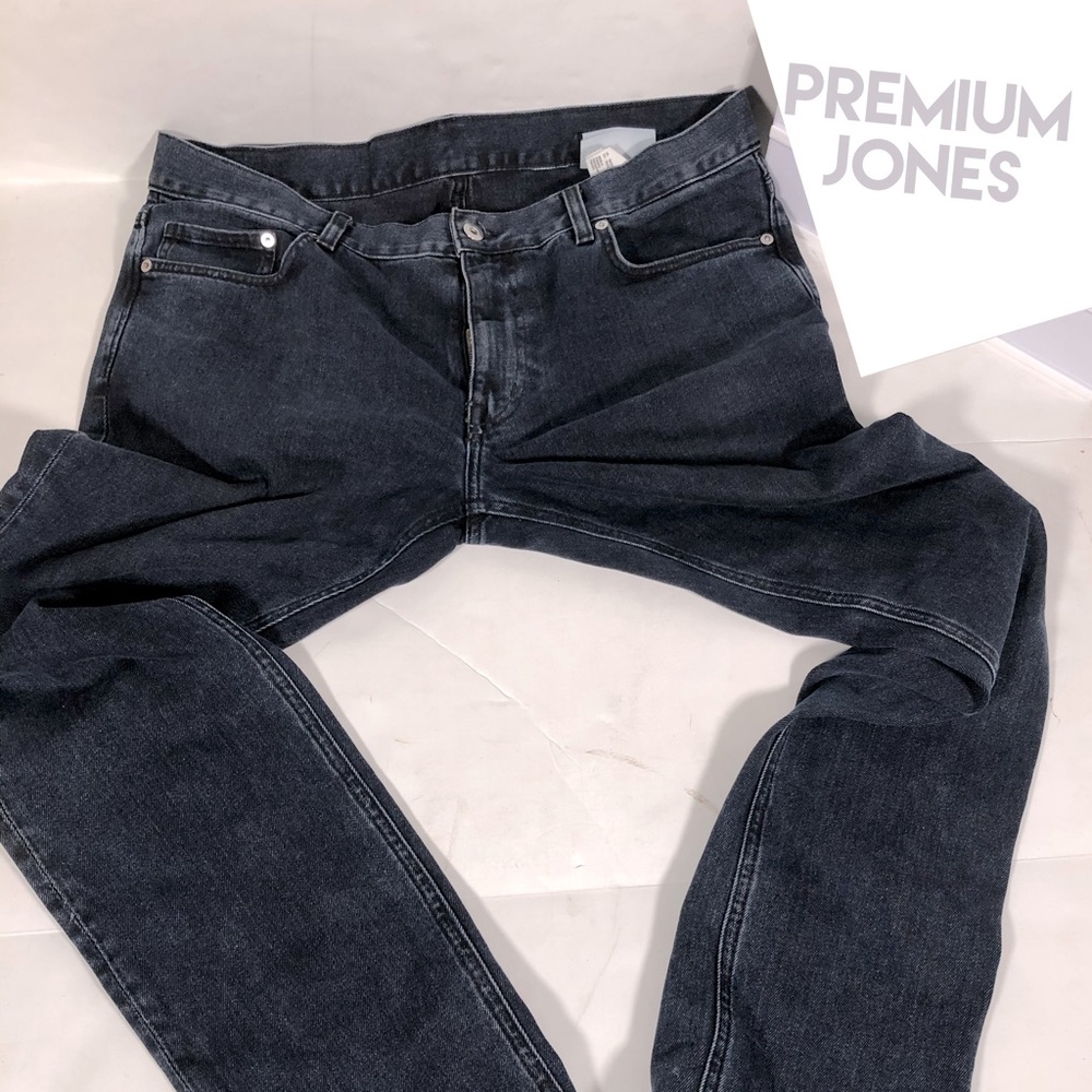 H&M Edition Men’s Slim Fit Dark Denim Jeans 36